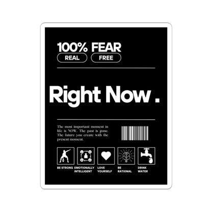 Right Now Kiss-Cut Sticker
