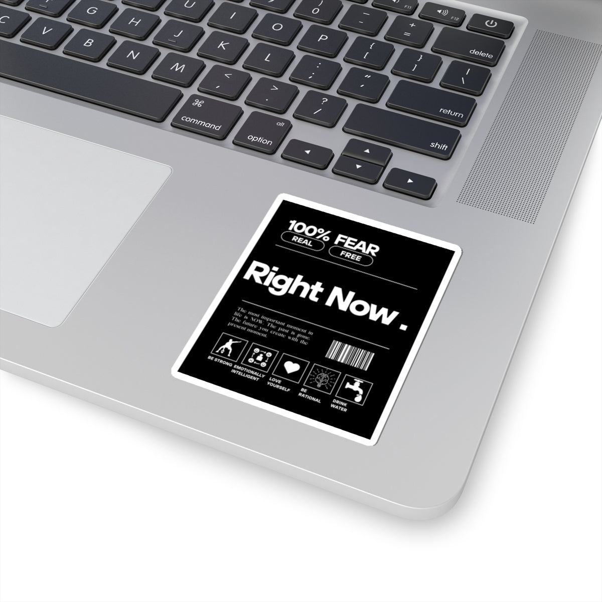 Right Now Kiss-Cut Sticker